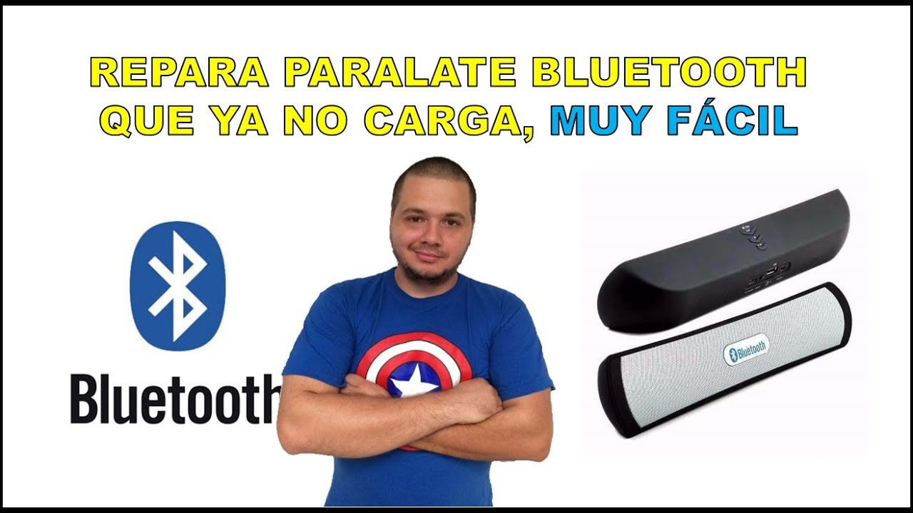 ✅ REPARA PARLANTE BLUETOOTH QUE YA NO CARGA, MUY FÁCIL