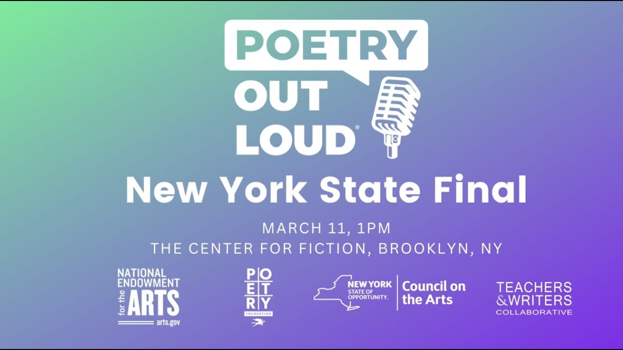 2023 New York State Poetry Out Loud Final