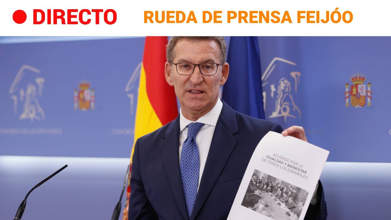 INVESTIDURA: FEIJÓO PIDE a SÁNCHEZ un GOBIERNO del PP de DOS AÑOS con PACTOS de ESTADO l RTVE