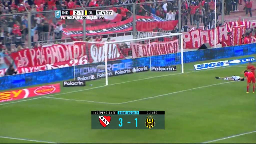 Todos los goles. Fecha 16. Primera División 2015. FPT.