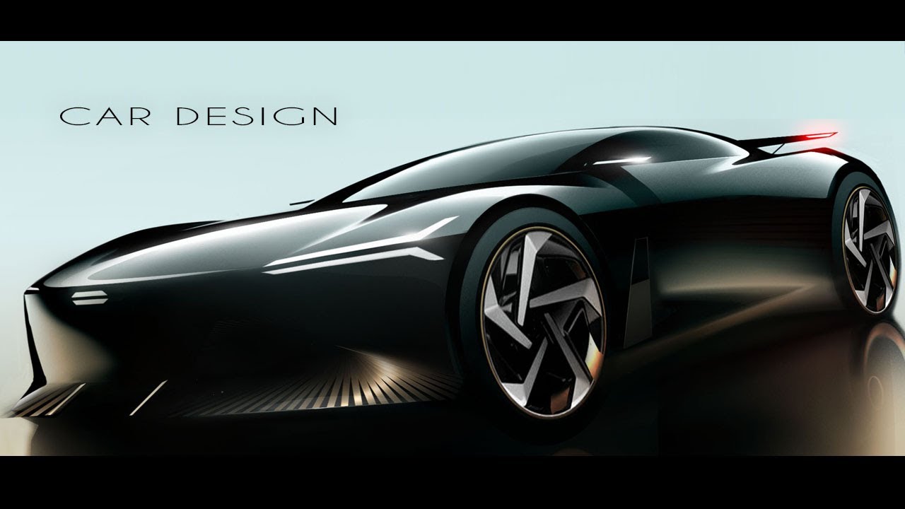 Car Design Tutorial / Photoshop Rendering