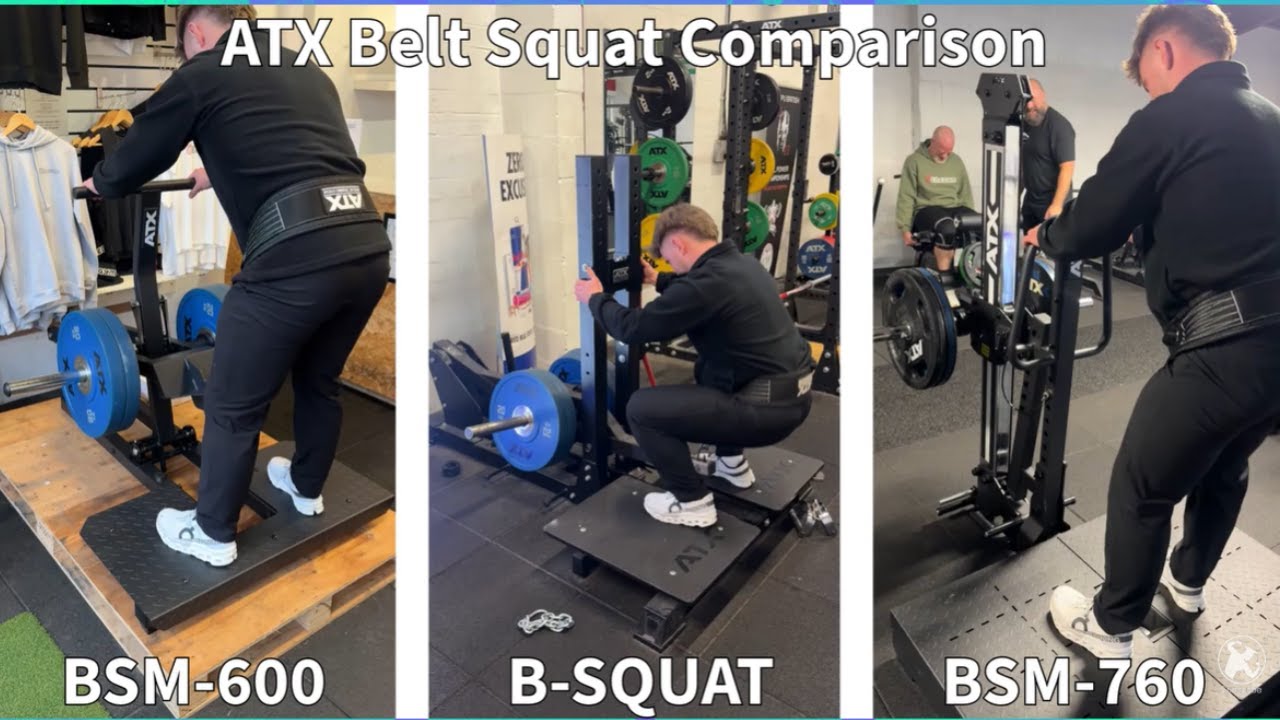 Comparing 3 ATX Belt Squat Machines – Which One Wins?