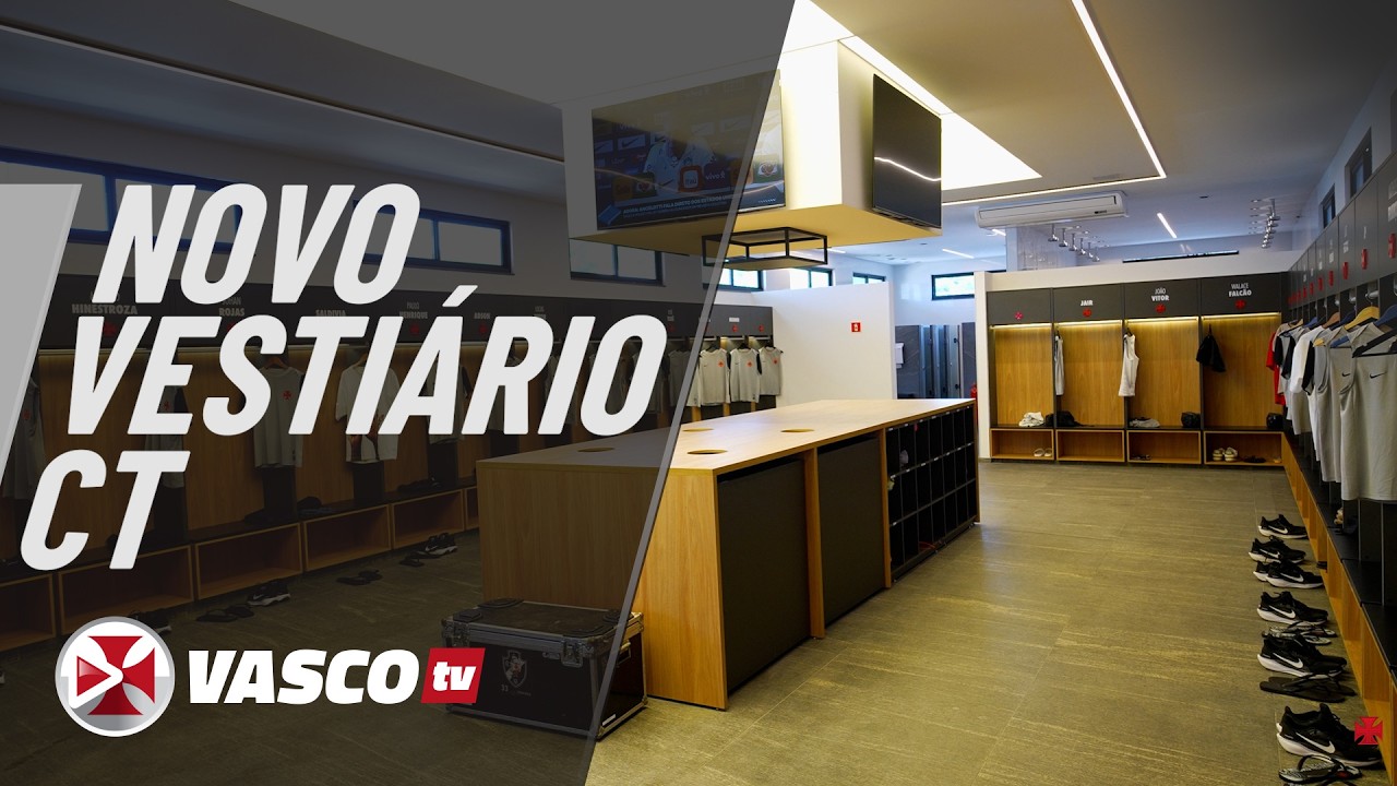 NOVO VESTI&Aacute;RIO DO CT MOACYR BARBOSA | VASCOTV