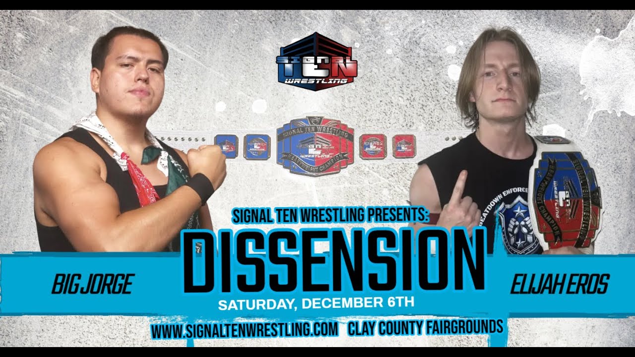 Big Jorge v. Elijah Eros - Heavyweight Championship - Dissension - 12/06/2025
