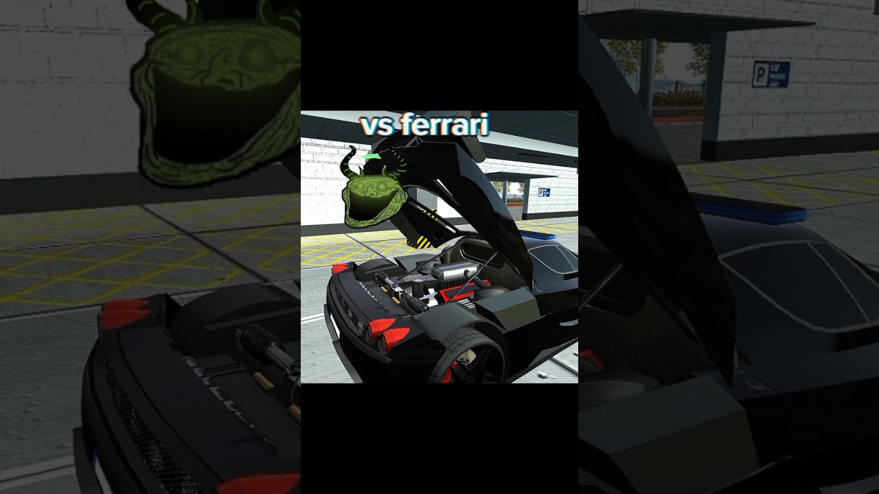 Other Cars engine vs 💀☠️ in car simulator 2 #shorts #carsimulator2