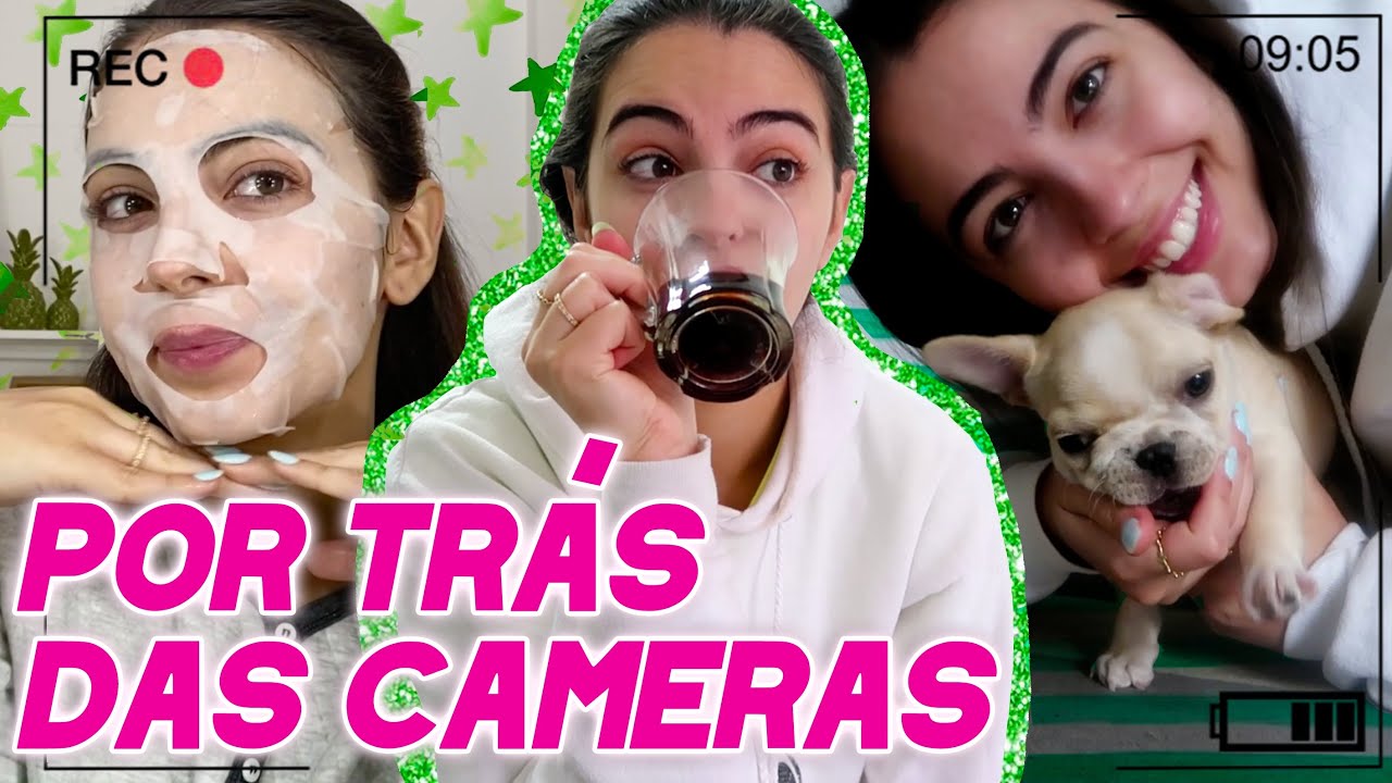 UM DIA REALZÃO POR TRÁS DAS CÂMERAS: GRAVAÇÕES, DORY FURACÃO, SPA DAY E ETC...