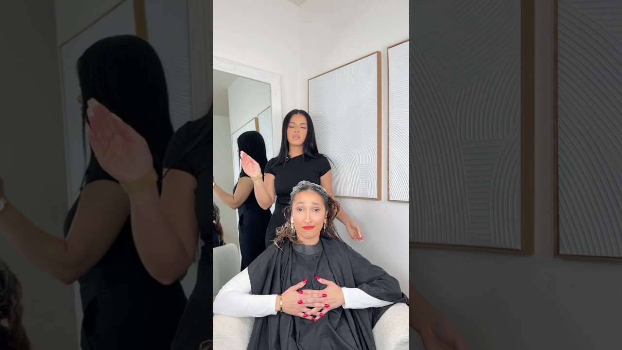 Habibi, come see Cilia, it was such a disaster that I had completely lost faith 🤭 #asmr #hairstyle