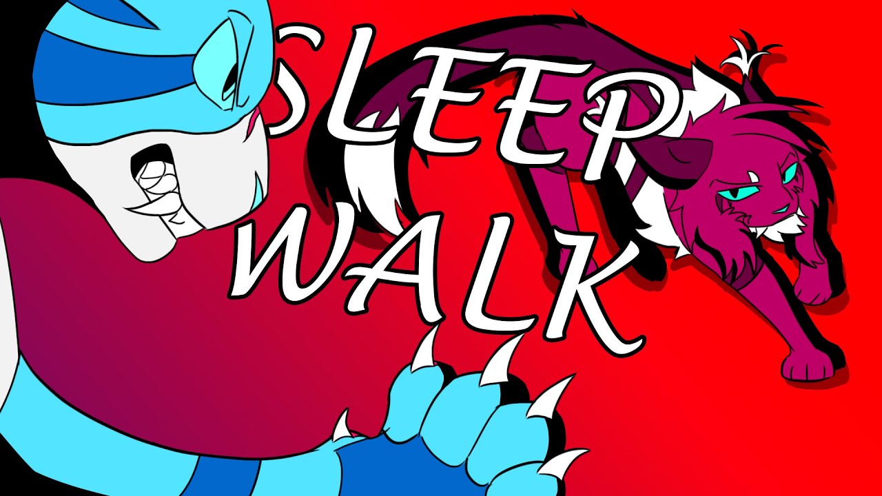 SLEEPWALK Meme (Warrior cats || Ivypool/Hawkfrost) (eye strain)