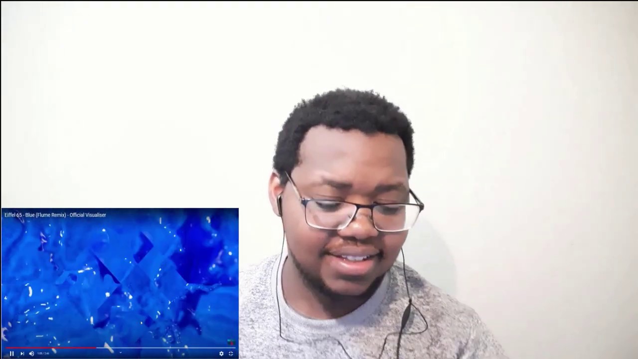 Eiffel 65 - Blue (Flume Remix) - Official Visualiser | Reaction