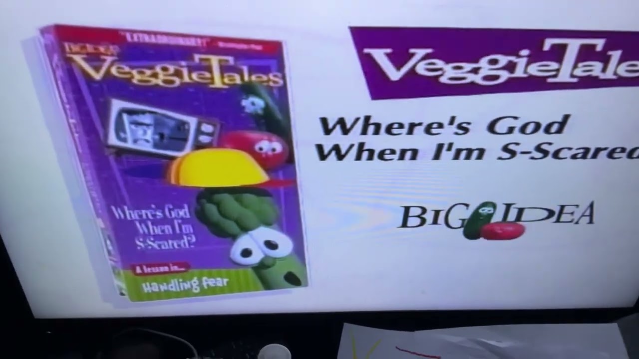 VeggieTales Where’s God When I’m -Scared/Big Idea/Lyrick Studios (1993)