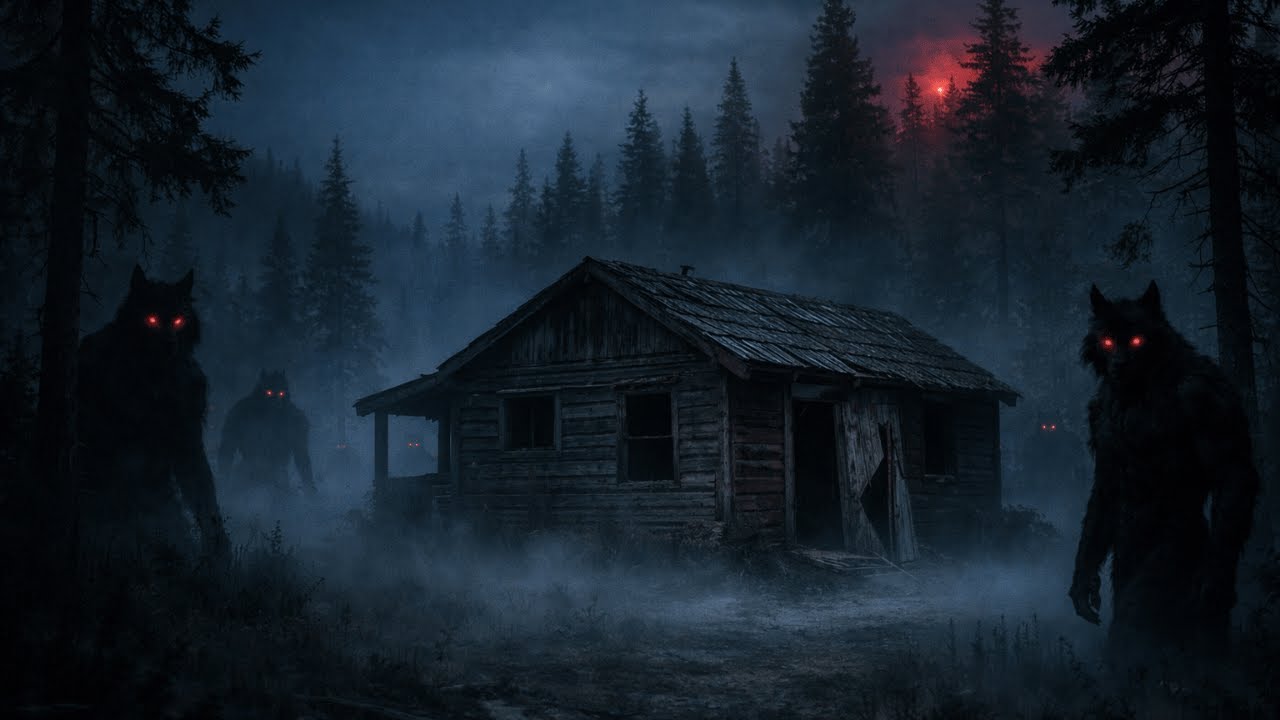 My grandpa warned me… but I found the DOGMAN in the fog