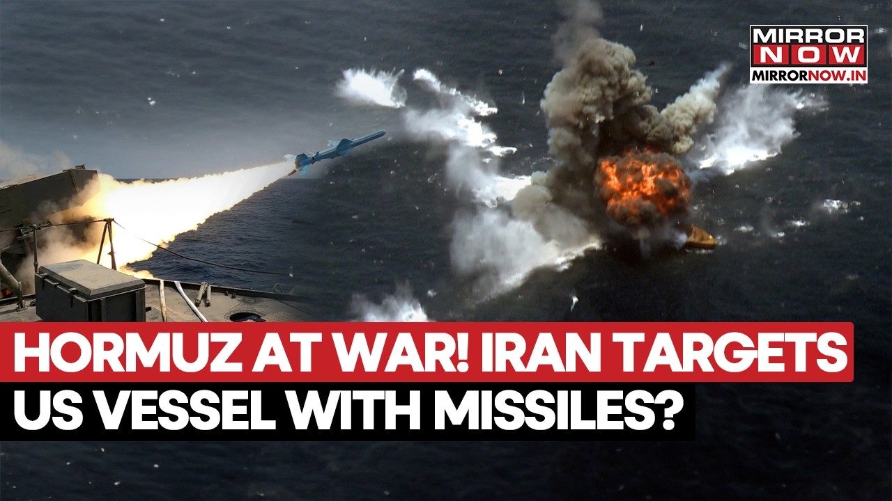 HORMUZ AT WAR! Iran Attacks US Vessel In Gulf After Navy Strikes Oil Tanker Bound For Kharg Island