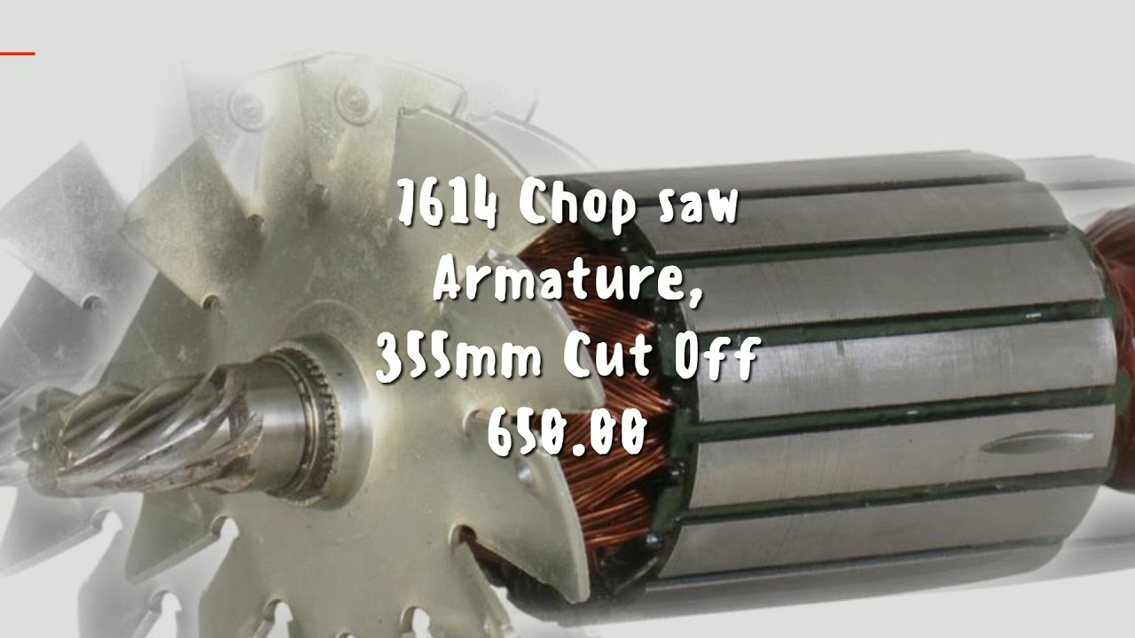 lagni enterprises - 7614 Chop saw Armature, 355mm Cut Off