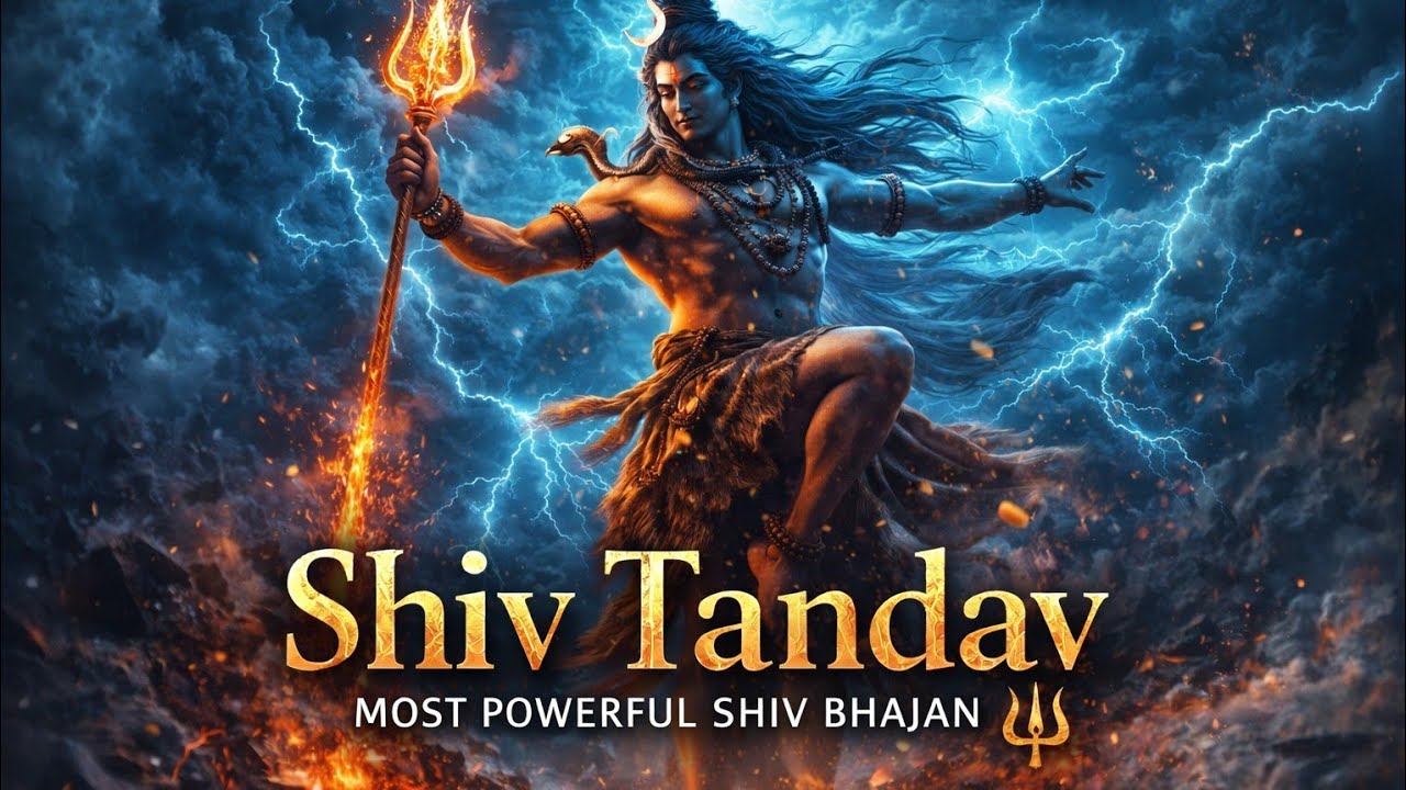 Shiv Tandav Stotram 🔱 Most Powerful Shiv Bhajan | Har Har Mahadev | Mahadev Tandav