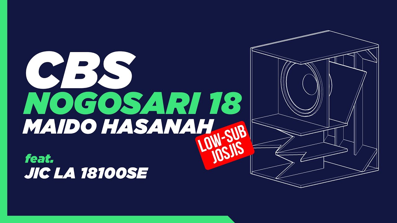 SKEMA BOX CBS NOGOSARI 18 INCH LOW SUB