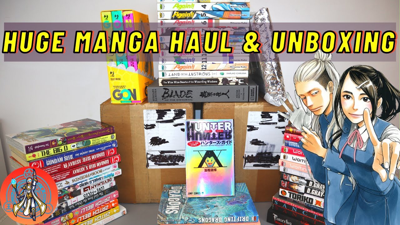 HUGE MANGA HAUL & UNBOXING 🦥 | 70+ Volumes April 2021🦥