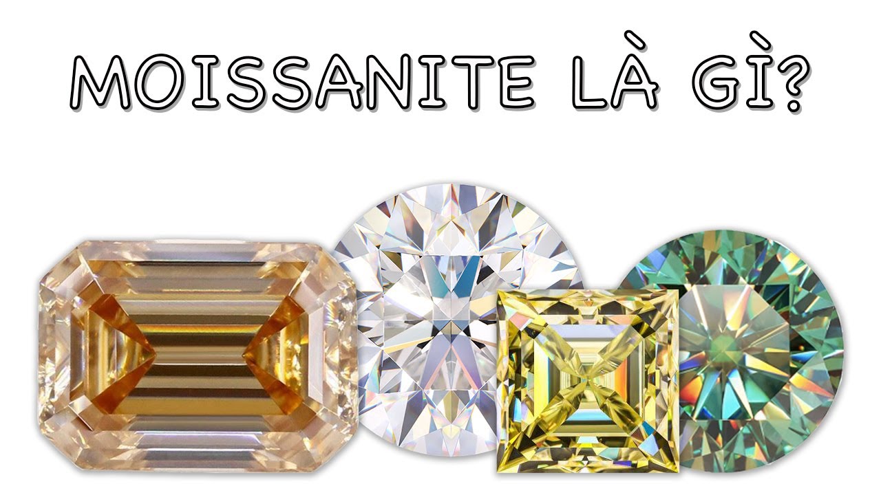 WHAT'S MOISSANITE? MOISSANITE & DIAMOND | MOISSANITE LÀ GÌ? SO SÁNH KIM CƯƠNG VỚI MOISSANITE
