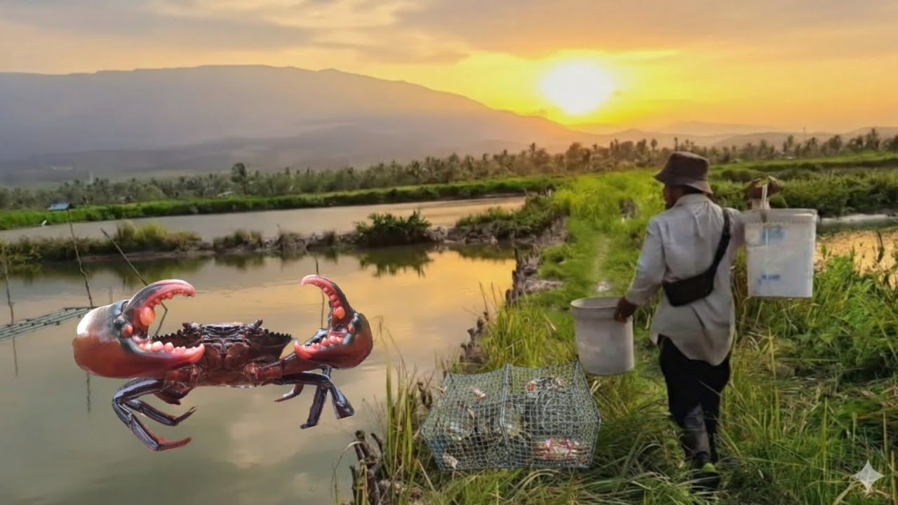 ក្តាមថ្ម🦀🦀ចូលលបម្តងៗ ច្រើនៗធំៗ‼️
