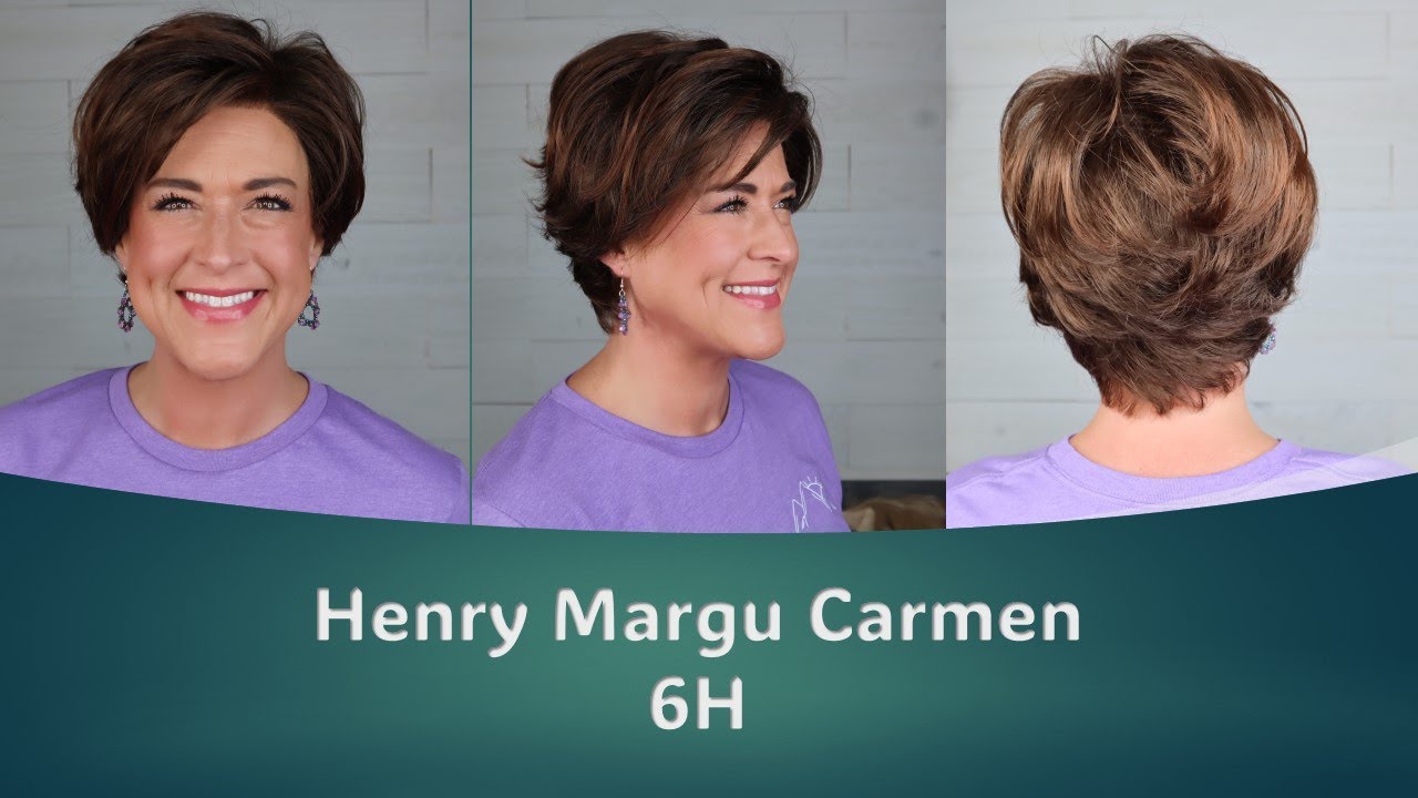 Henry Margu Carmen in 6H | Lace front SHORT synthetic wig review | Tips for full wigs