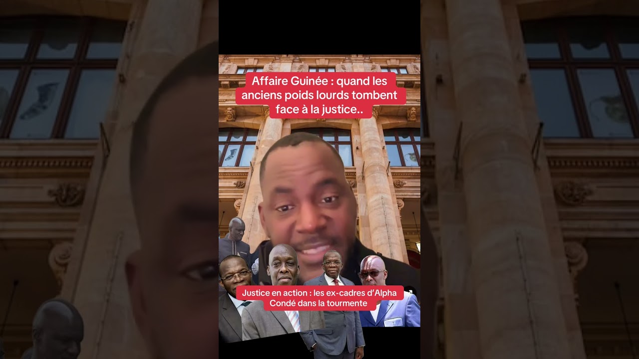 GRAVE : les anciens cadres guinéens jugés pour détournement et enrichissement ! 