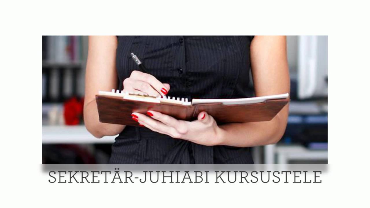 Sekret&auml;ri-juhiabi koolitused