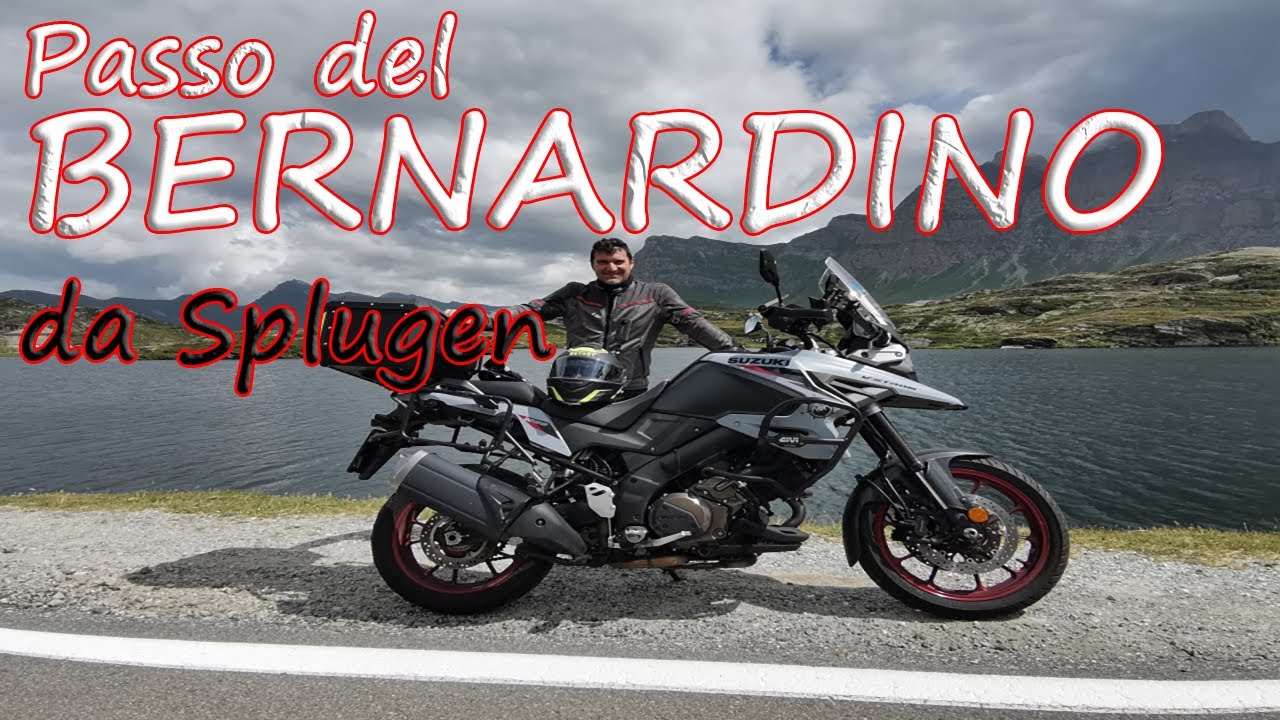 Passo del San Bernardino in moto (da Splugen)
