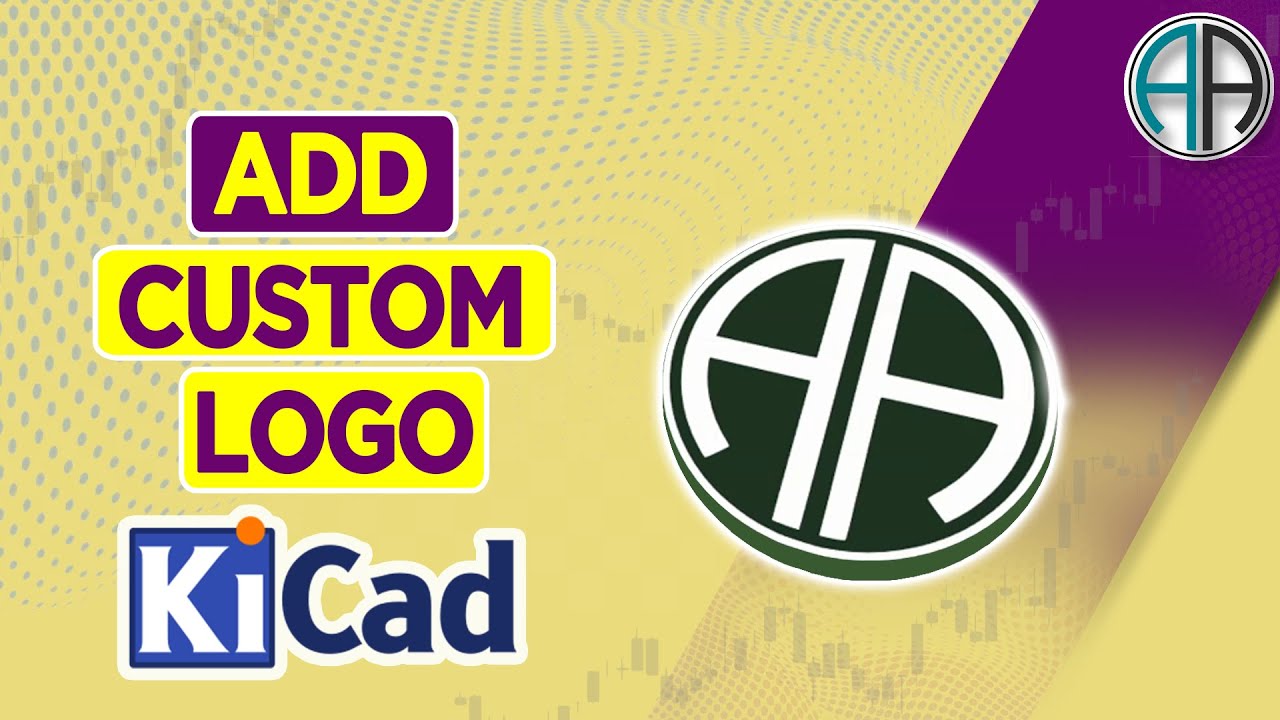 Adding Custom Logo on PCB | Add Logo under 5 minutes | KiCAD Beginners