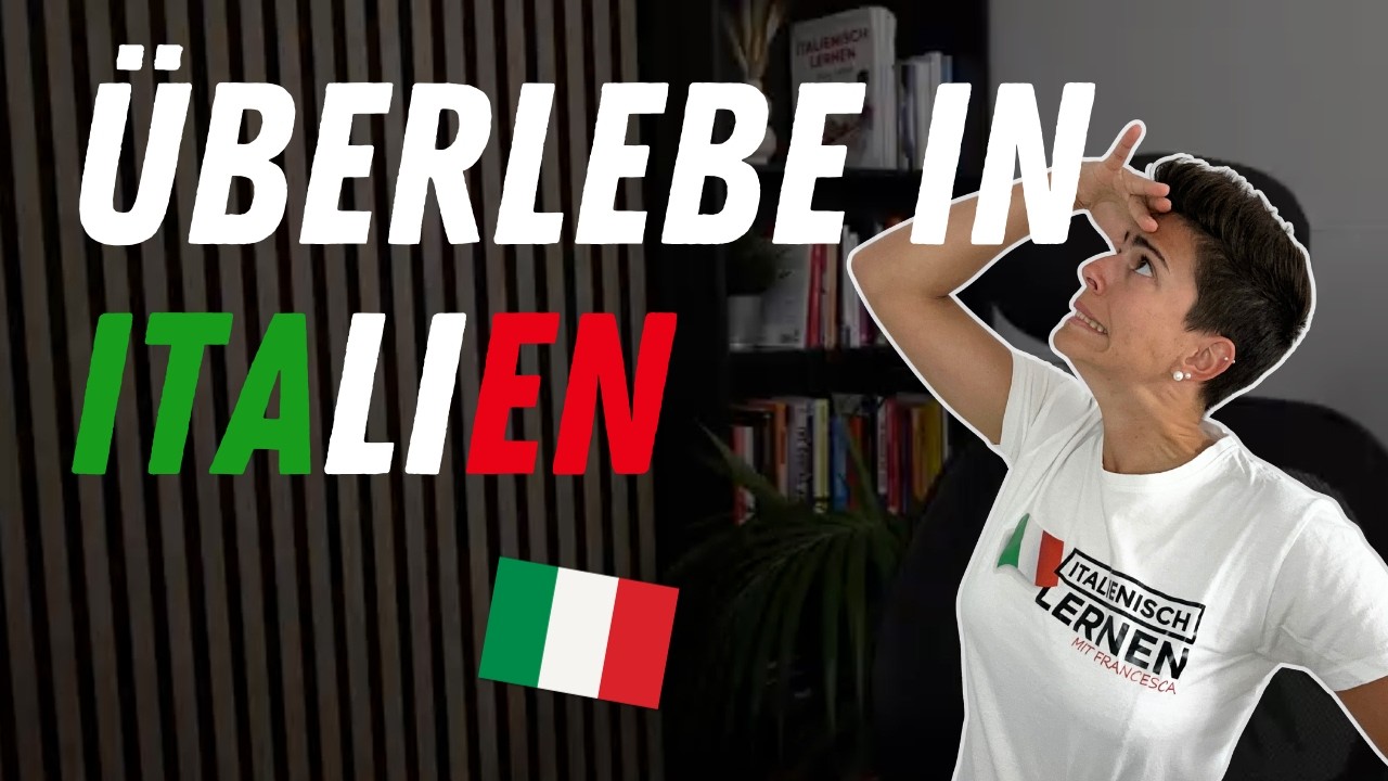 Überlebe in Italien! Diese 50 italienischen Sätze musst du kennen