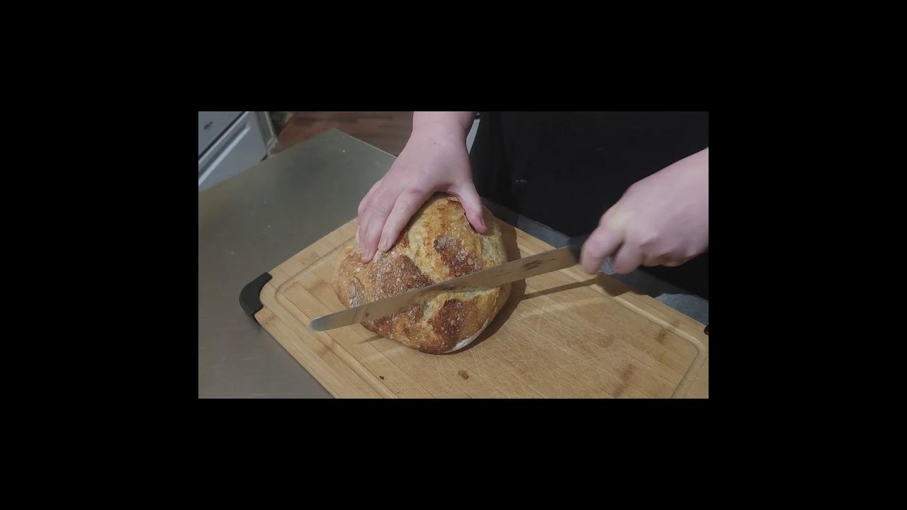 No Knead Sour Dough Bread