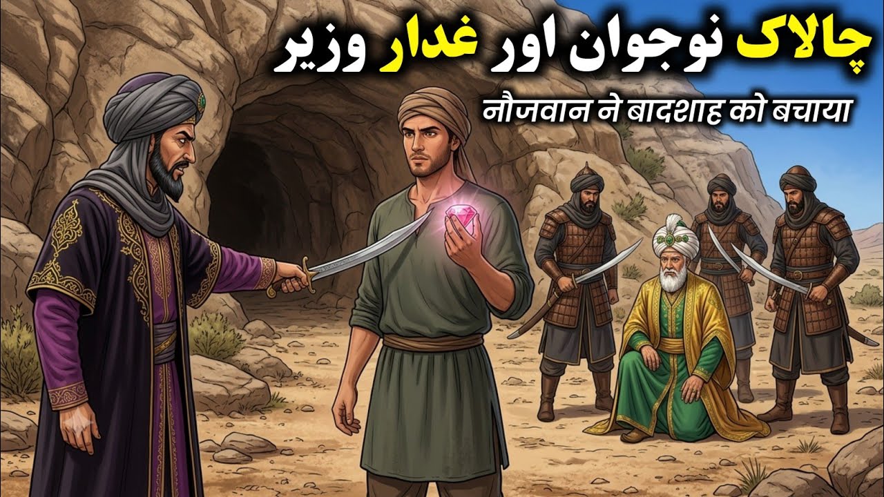 Chalak Naujawan Ne Gaddar Wazir Ko Haraya | नेक बादशाह और गद्दार वजीर का किस्सा | urdu kahani 