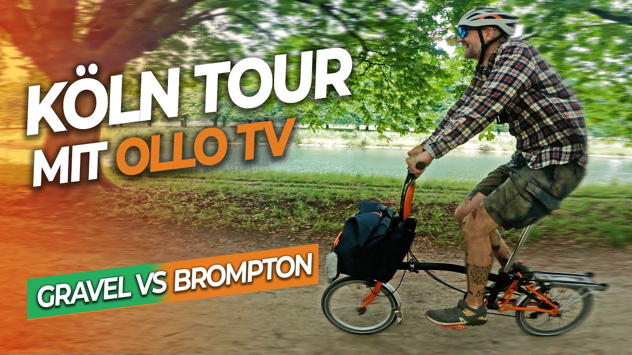 Das erste Mal Brompton fahren mit OLLO TV