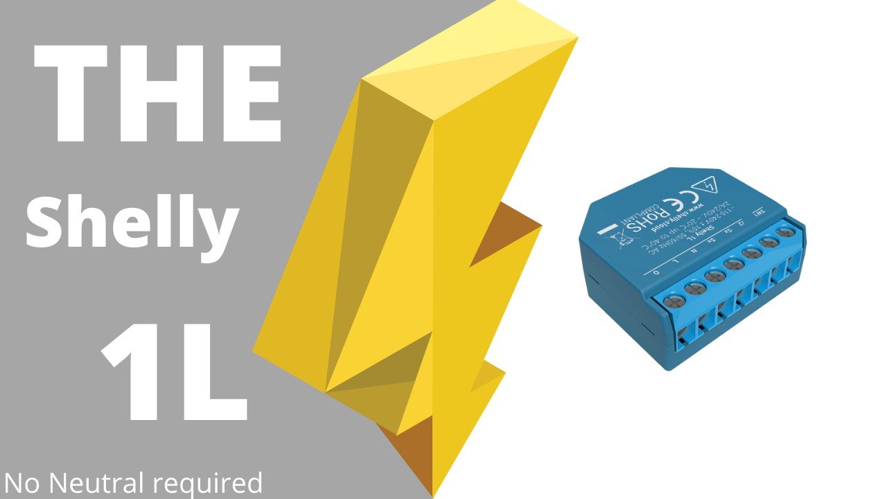 The Shelly 1L - No Neutral