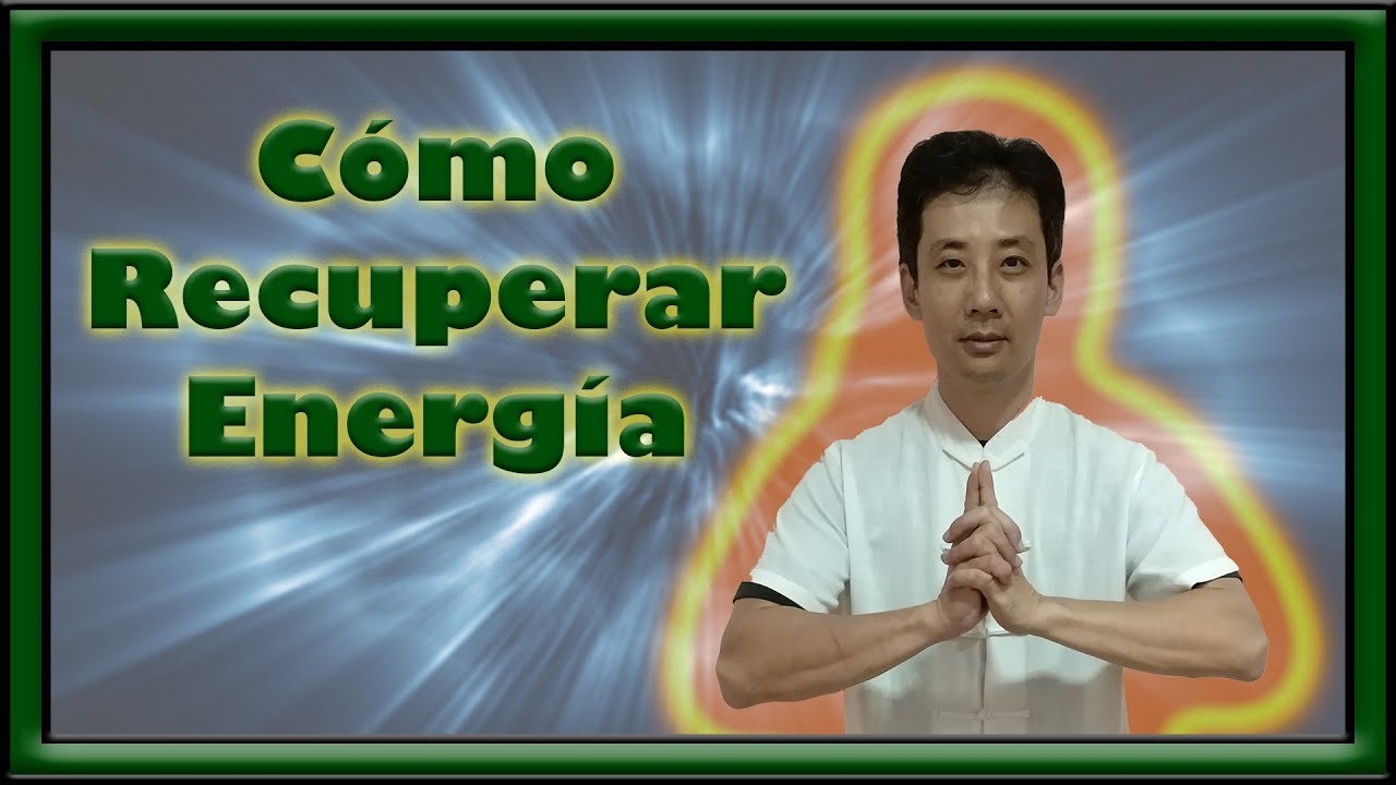 ¿Cómo recuperar energía de nuestro cuerpo?