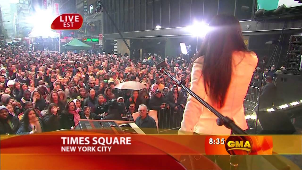 Alicia Keys - No One (Live At GMA 13-11-07)