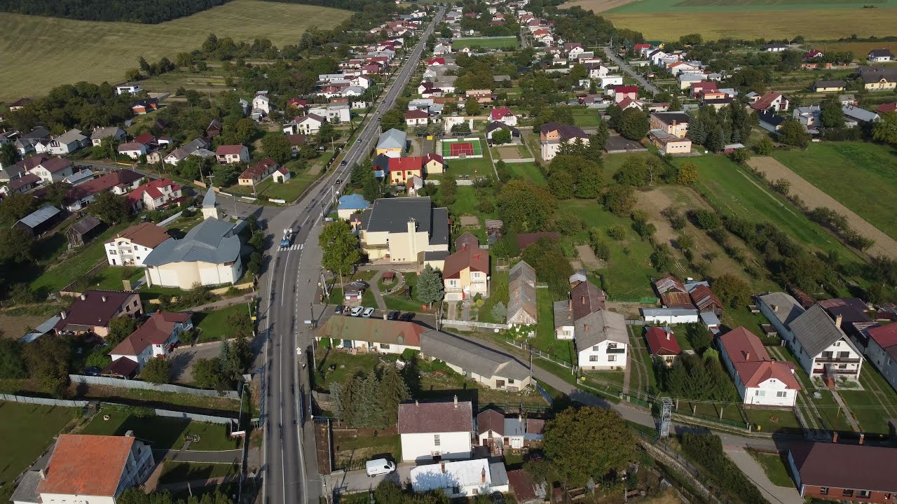 #22 obec Sedliská z hora z vtáčej perspektívy | Vranov nad Topľou | VT | Slovensko | SK