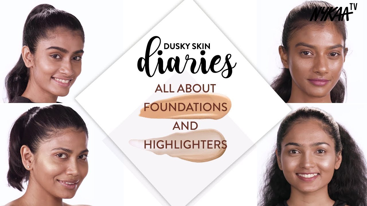 Best Foundations & Highlighters For Dusky Skin ft.@debasreebanerjee  | Dusky Skin Diaries | Nykaa