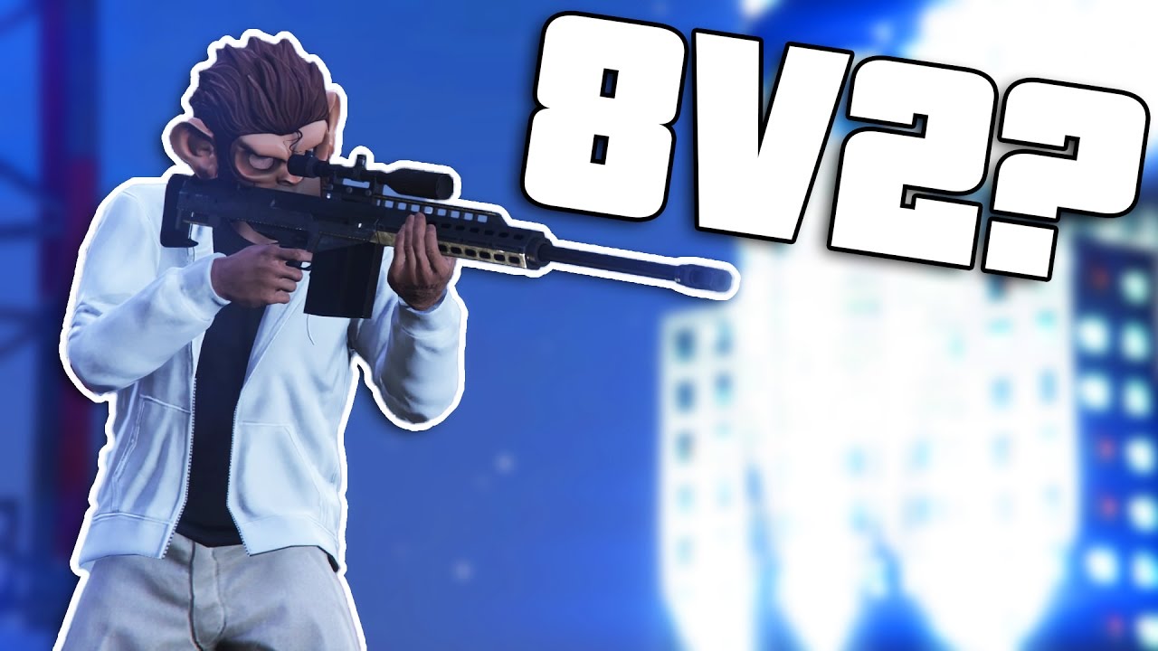1v1 Turns to 8v2 | Put in PASSIVE | GTA Online