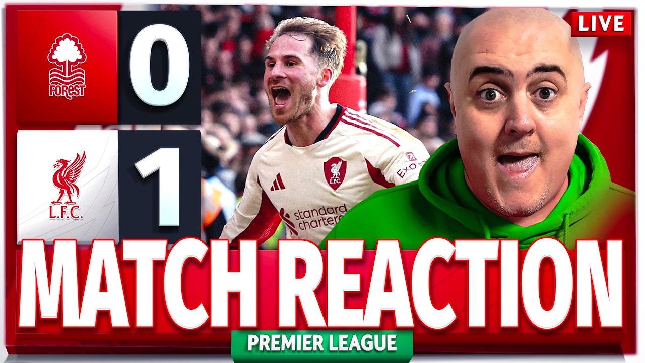 NOTTINGHAM FOREST 0-1 LIVERPOOL! Craig's LIVE Match Reaction