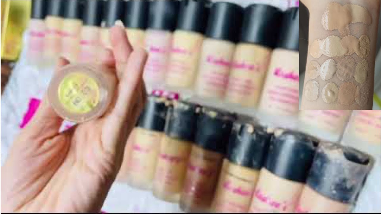 Kashees Hd foundations . All shades . Reviews about shades and numbers with testing.
