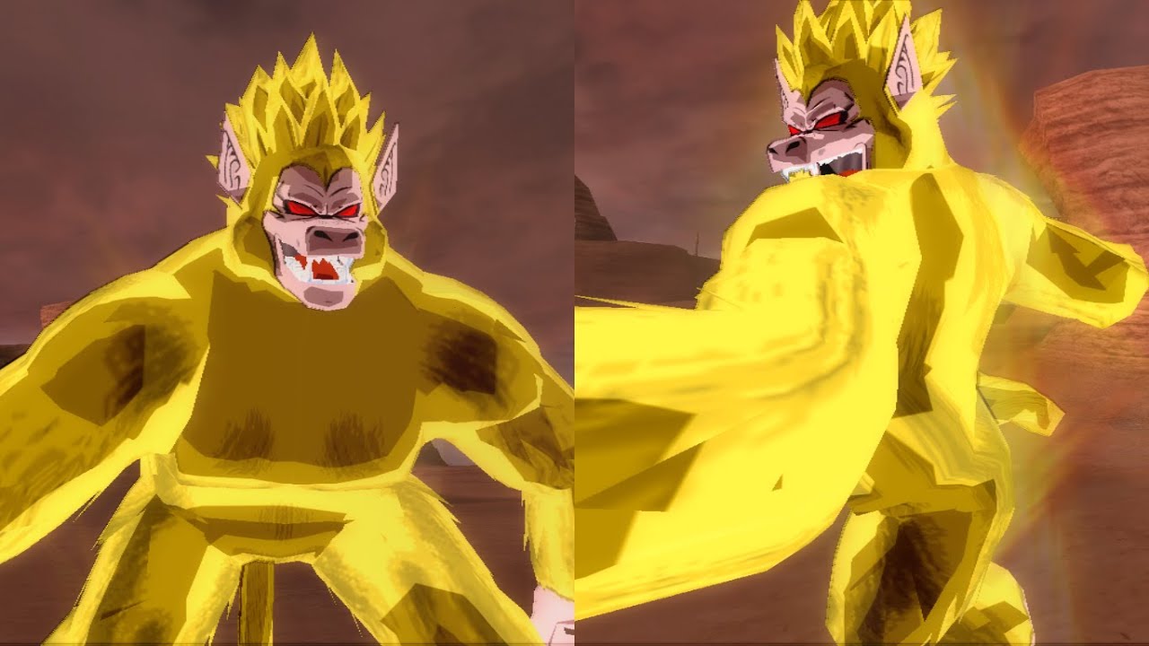 Goku GT Ozaru SSJ 【DBZ BT3 PS2 Mod】