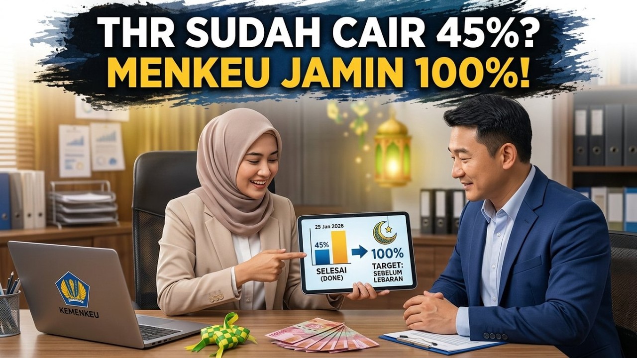 THR MARET SUDAH CAIR 22 TRILIUN DARI TOTAL 55 TRILIUN | AL KHOLIF