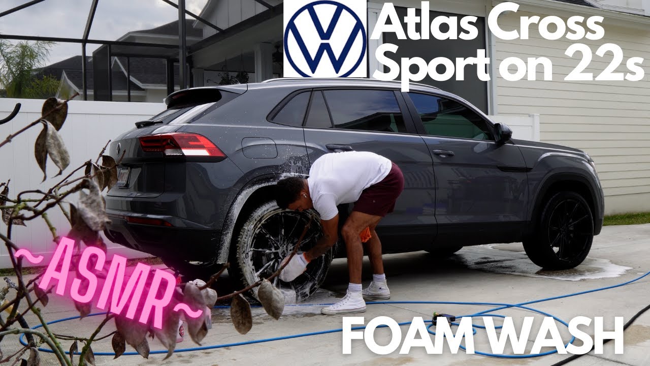 VW Atlas Cross Sport *Modded* Foam Wash-ASMR