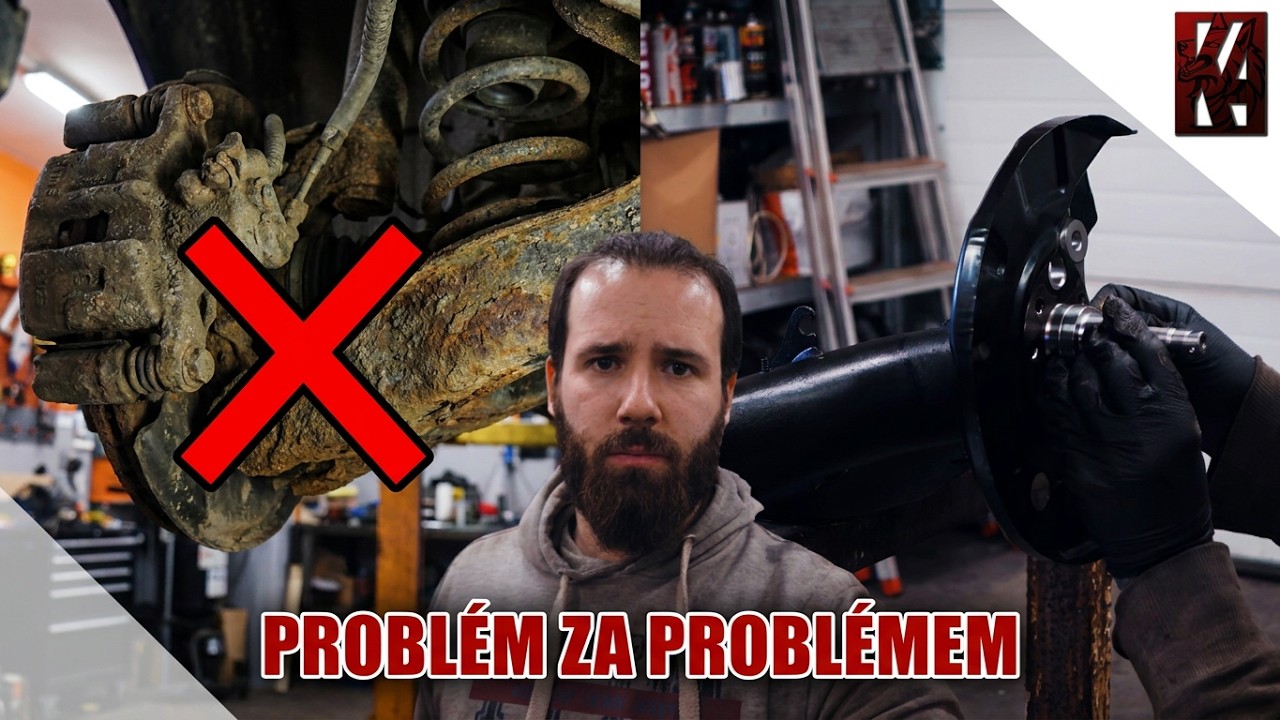 VW Lupo | kubys4 | Skládám zadní nápravu.. problém za problémem