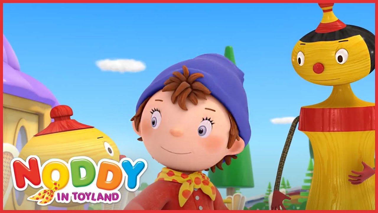 Noddy plays with the pins | Noddy In Toyland