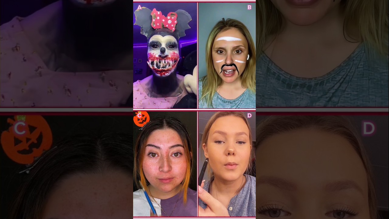 TikTok makeup trend - Circus 🤡🔪 Pt. 3 | 📌 Pinned your comment | 