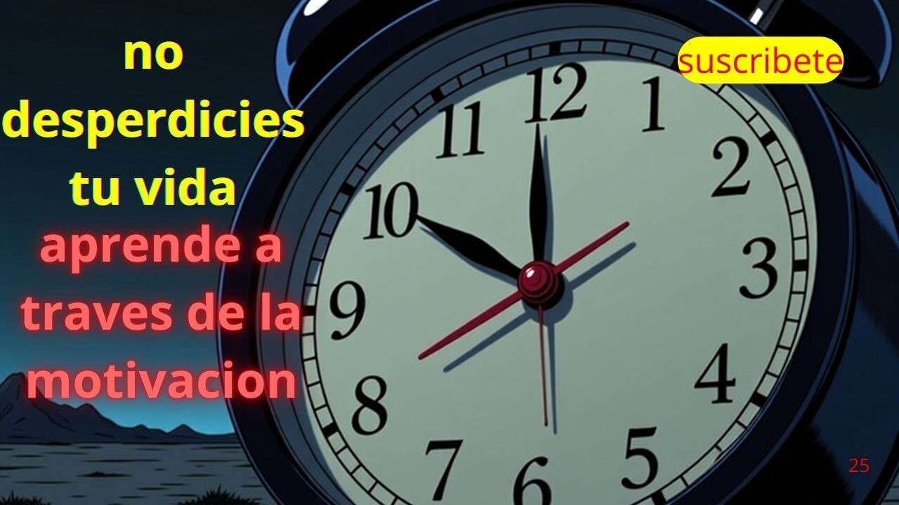 no desperdicies tu vida,aprende atrabes de la motibacion
