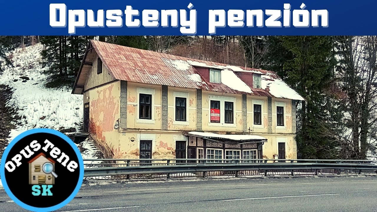 Zachovalý opustený penzión🏚️Opustené SK - URBEX