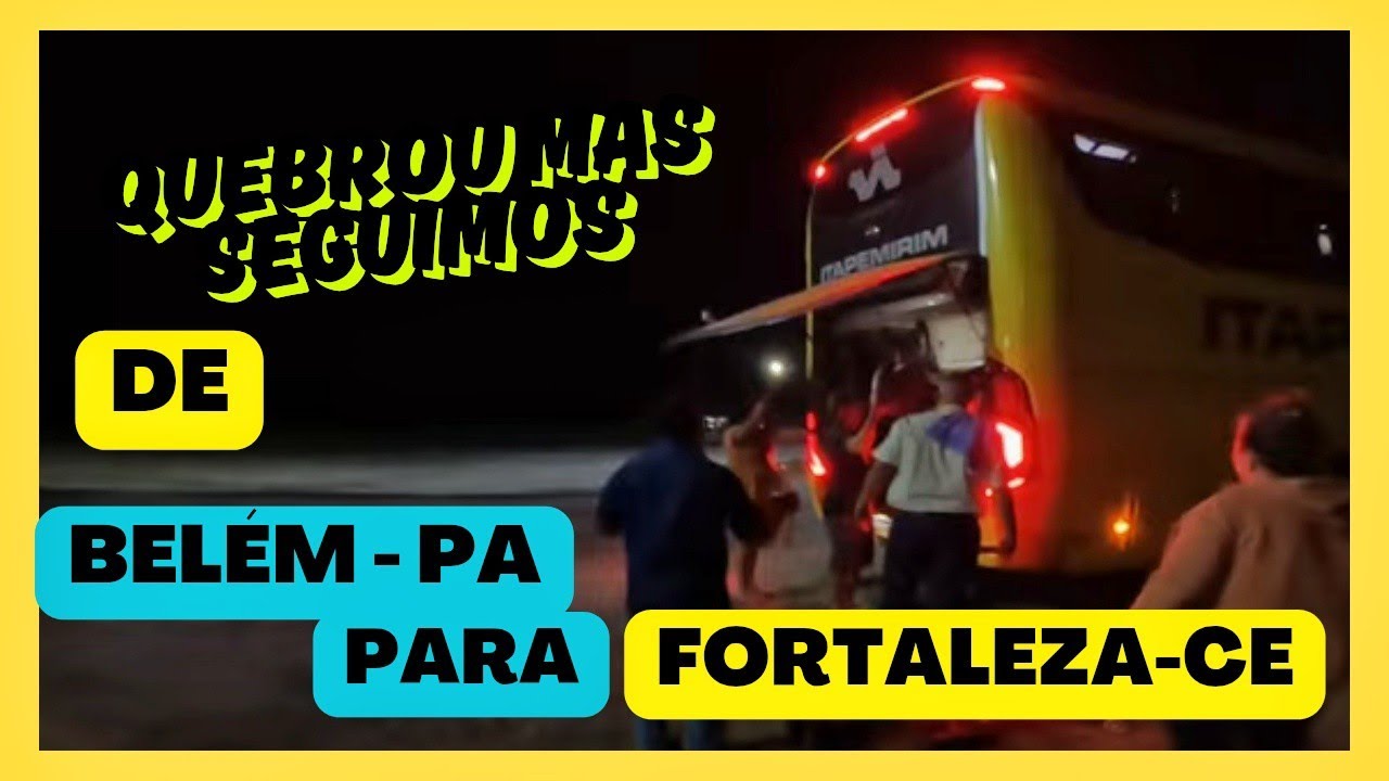 DE BELÉM DO PARÁ PARA FORTALEZA PELA ITAPEMIRIM.