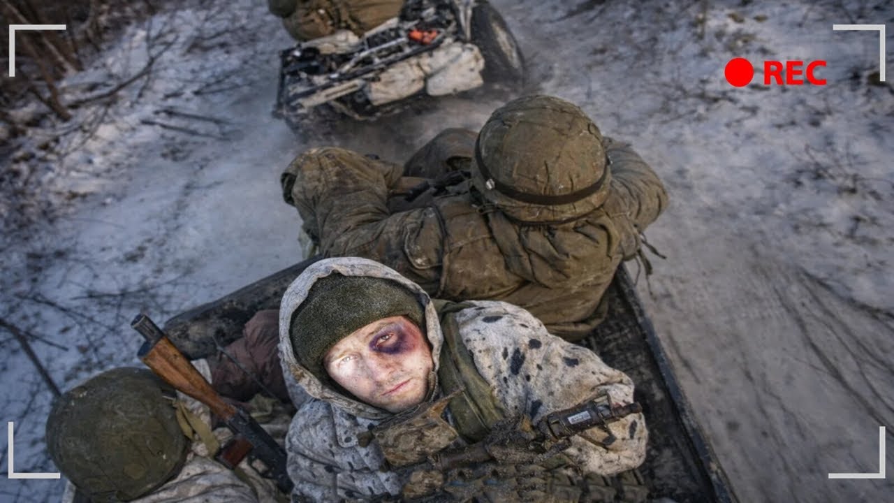 Russian Units Wiped Out by Ukrainian Drone Strikes in the Open! No one could escape...