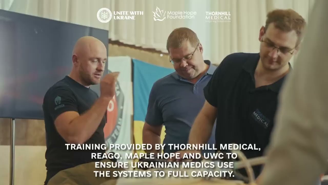 Delivery of 30 MOVES® SLC™ life support systems to Ukraine - September 2025